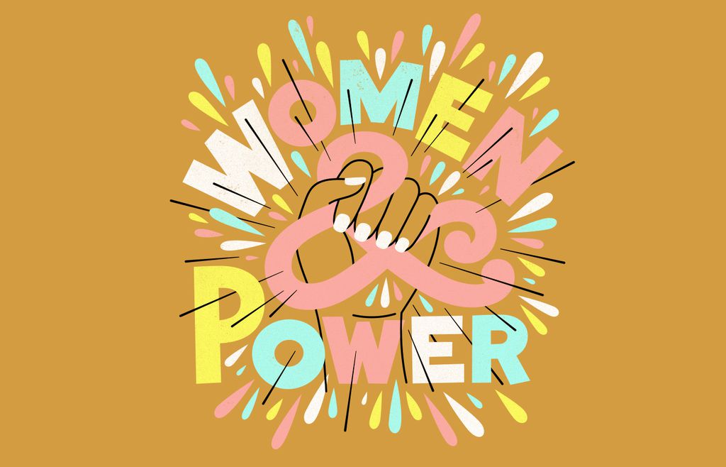 women and power graphic