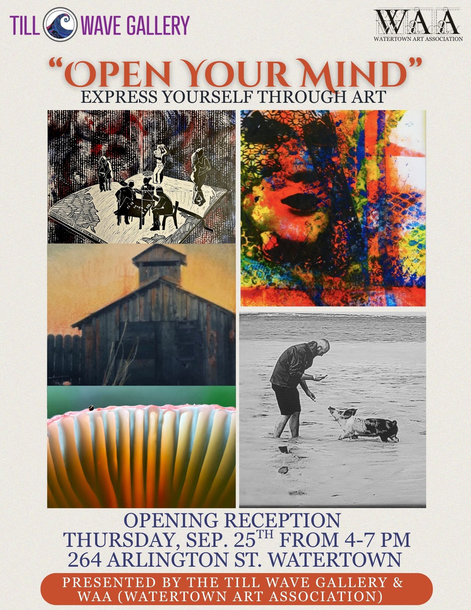 "Open Your Mind" Express Yourself Through Art