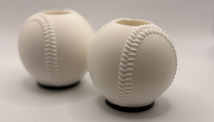 Baseballs that are made for walkers.