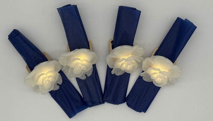 Rose Napkin Holders