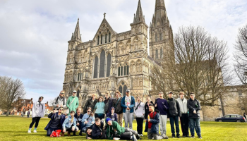 Group photo in England