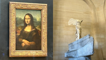 Paris, art art photo of Mona Lisa