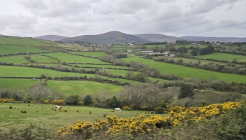 A scenic view of Ireland 