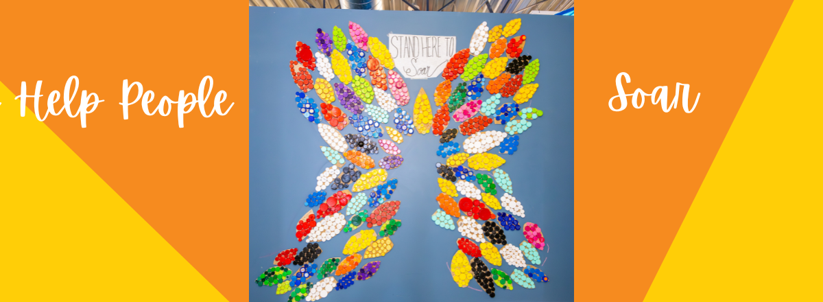 Poster of butterfly wings soaring