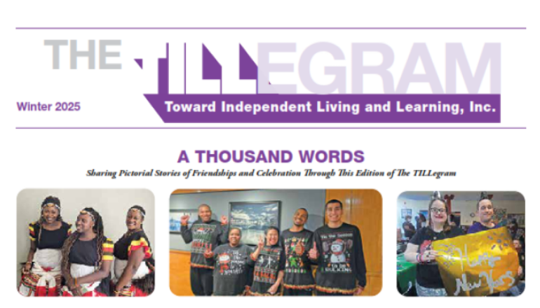 Front cover of TILLegram Newsletter